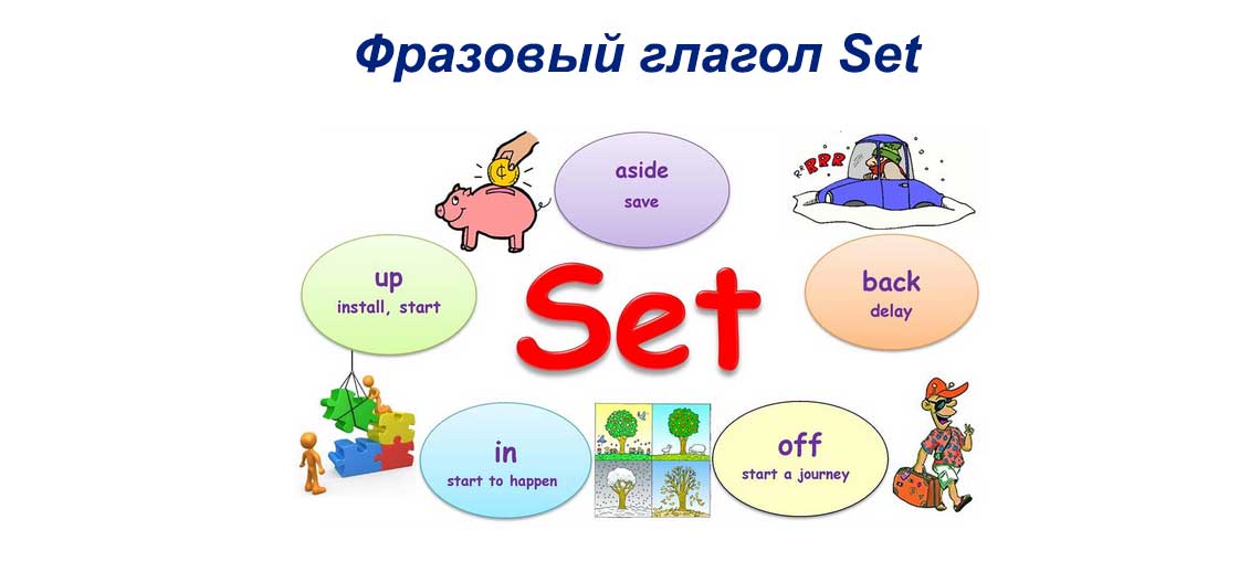 Фразовый глагол Set