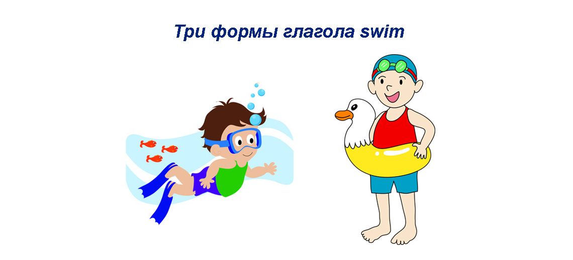Swim 3 формы глагола - грамматика, примеры предложений