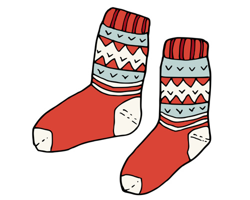 Пара носков по-английски - a pair of socks