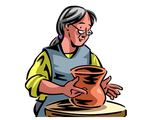 Гончарное дело, керамика по-английски - pottery