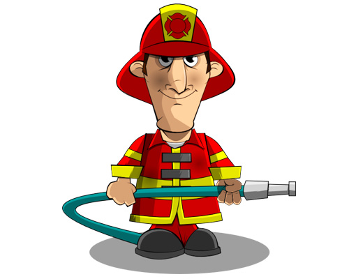 Пожарный по-английски a fireman