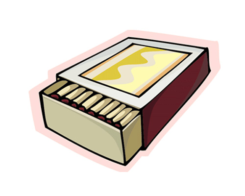 a box of matches - коробка спичек