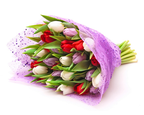 Букет цветов по-английски - a bouquet of flowers
